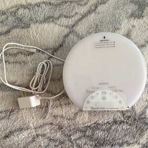 White Round alarm ⏰ Device